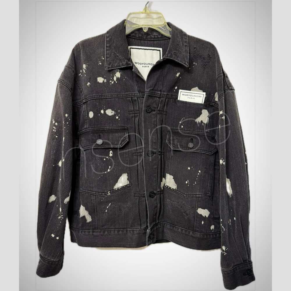 Wooyoungmi Black Denim Jacket